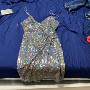 Metallic party dress